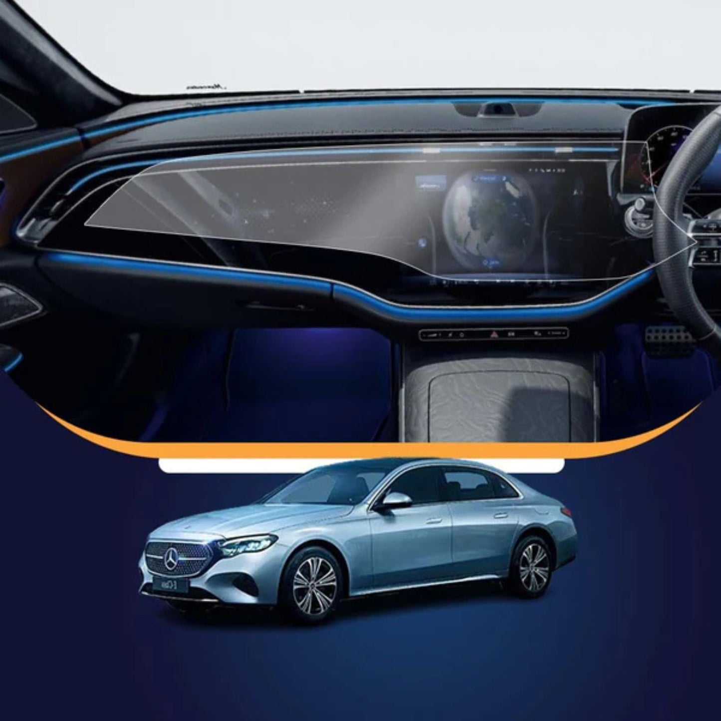 
                  
                    KMH Premium Screen Protector for Mercedes E-Class (Info + Dashboard)-SCREEN PROTECTOR-KMH-CARPLUS
                  
                