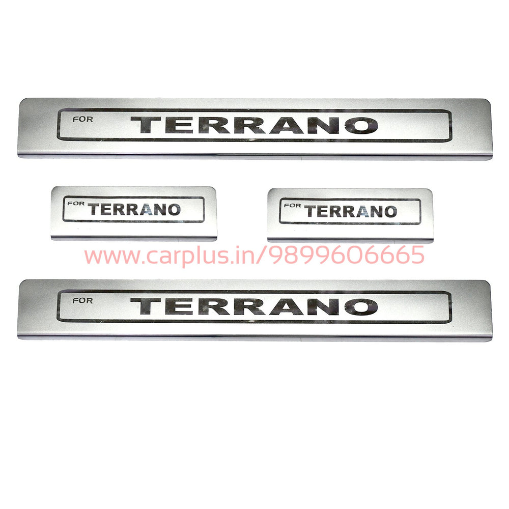 KMH Stainless Steel Door Sill Plate For Nissan Terrano-DOOR SILL PLATES(LIGHT)-KMH-DOOR SILL PLATES(LIGHT)-CARPLUS