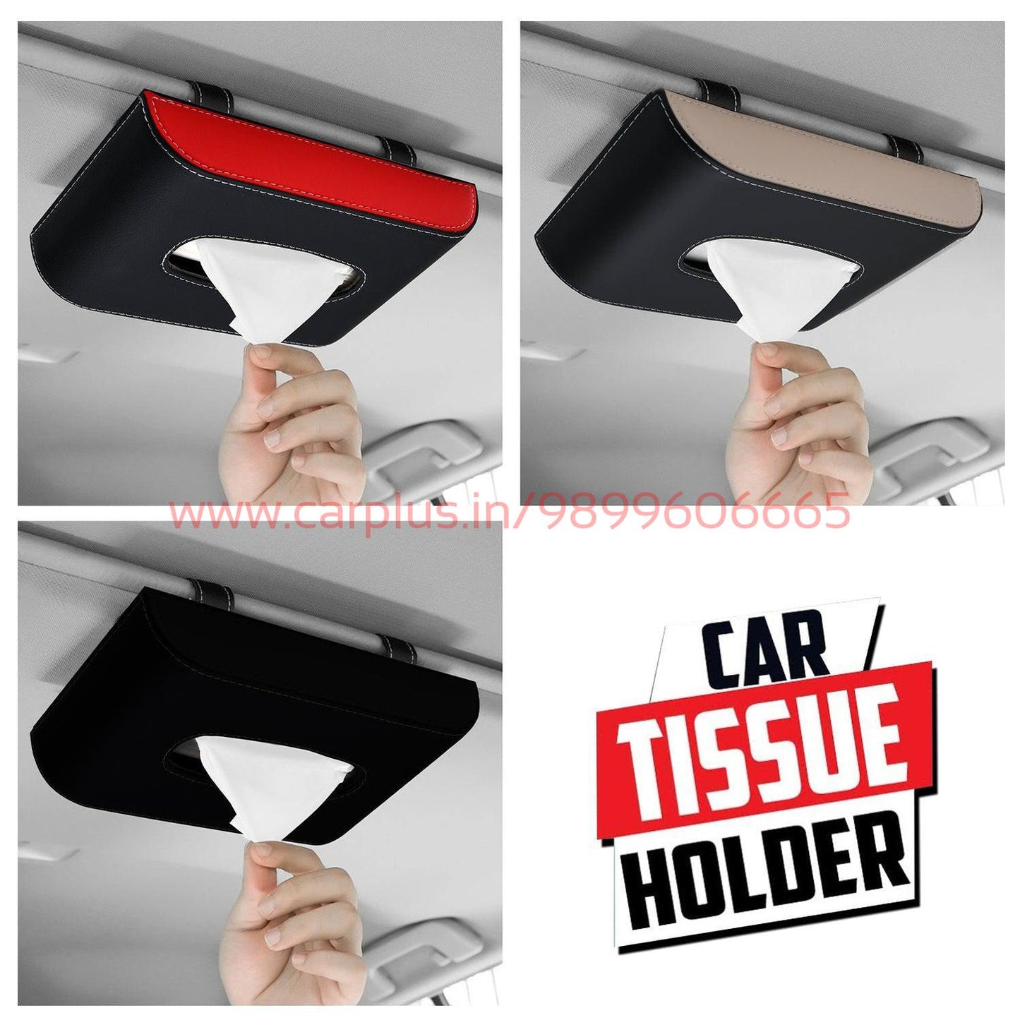 
                  
                    KMH Sunshade Tissue Box For Cars(Black & Beige)-TISSUE BOX-KMH-CARPLUS
                  
                