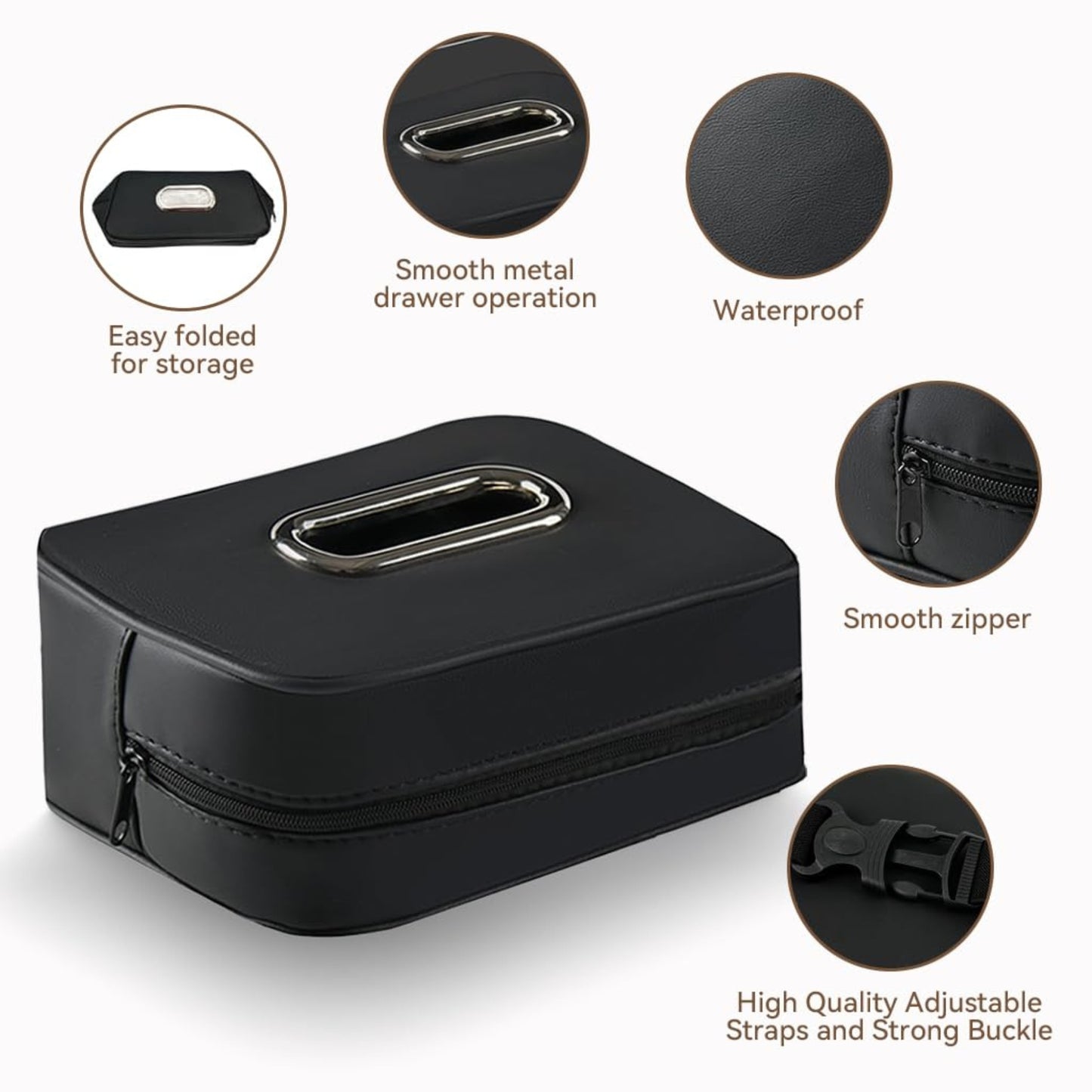 
                  
                    KMH Sun Visor Tissue Holder-TISSUE BOX-KMH-Black-CARPLUS
                  
                