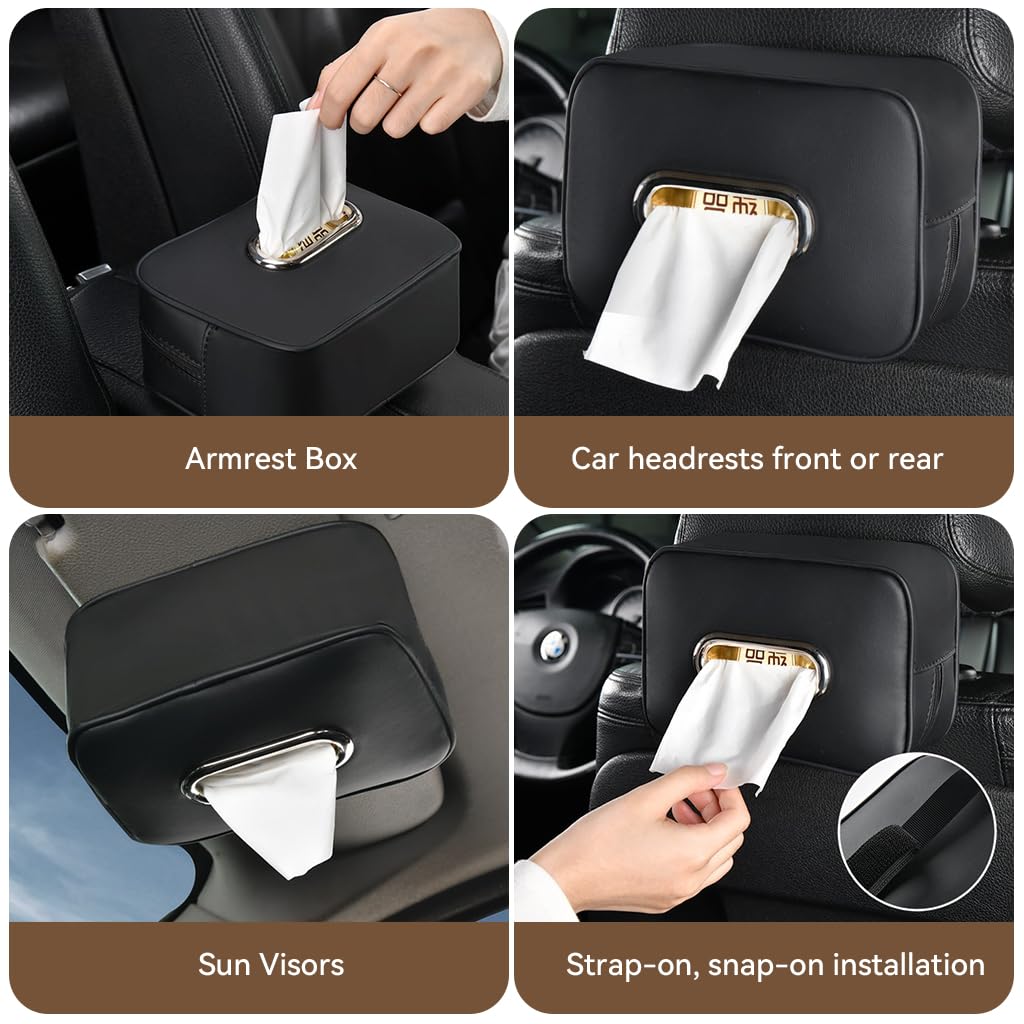 
                  
                    KMH Sun Visor Tissue Holder-TISSUE BOX-KMH-Black-CARPLUS
                  
                