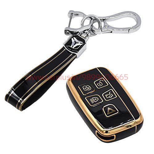 KMH TPU Gold Car Key Cover Compatibile for Range Rover Sport 2, Discov –  CARPLUS