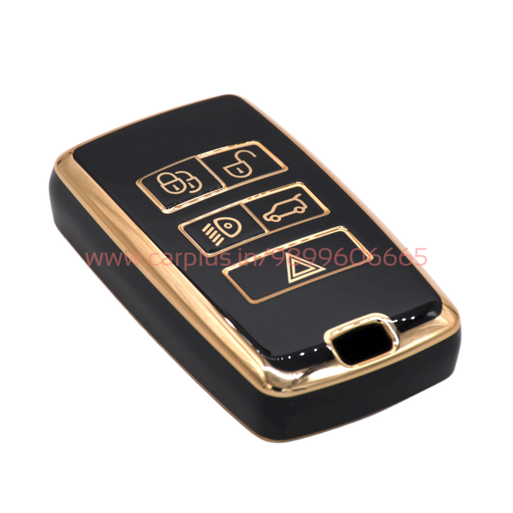 KMH TPU Gold Car Key Cover Compatibile with Range Rover Sport 2