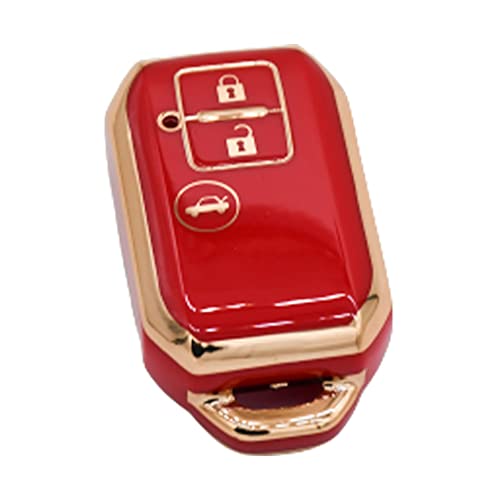 
                  
                    KMH TPU Gold Car Key Cover Compatible for Maruti Suzuki Swift, Dzire, Baleno, Ertiga 3 Button Smart Key Cover-TPU GOLD KEY COVER-KMH-CARPLUS
                  
                
