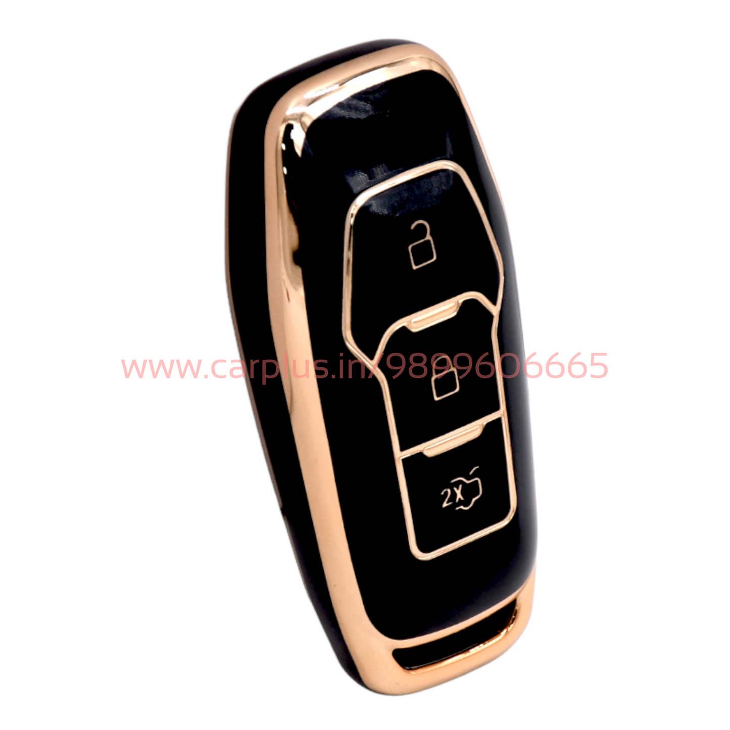 KMH - TPU Gold Car Key Cover Compatible with Ford 3 Push Button Smart –  CARPLUS