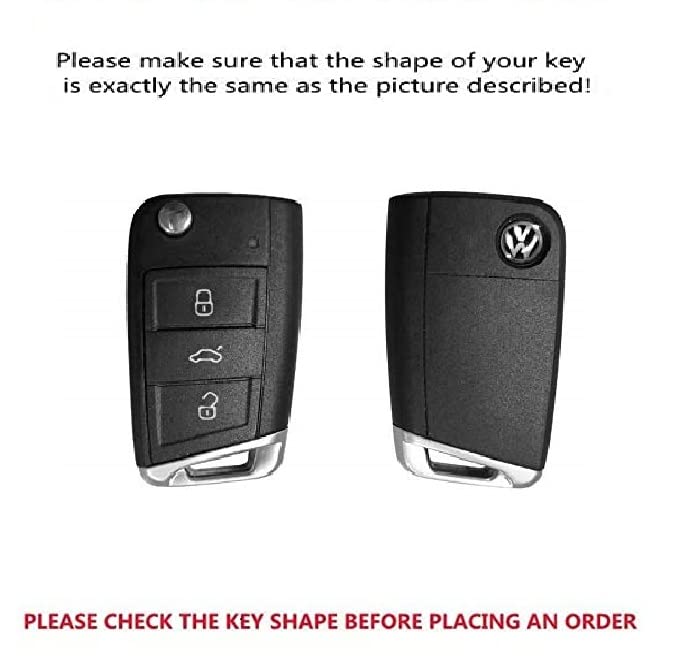 
                  
                    KMH - TPU Gold Car Key Cover Compatible with Skoda Karoq, Octavia, Superb, Kodiaq, Slavia, Volkswagen Virtus, Tiguan, Taigun, Jetta 3 Push Button Smart Key (Pack of 2, Black-Red)-TPU GOLD KEY COVER-KMH-CARPLUS
                  
                