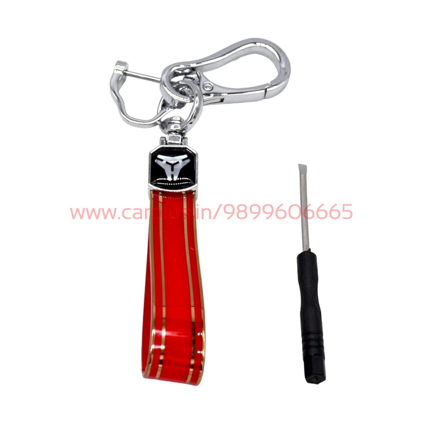 
                  
                    KMH - TPU Gold Car Keychain Universal Key Fob Key Chain Holder for Women and Men (Pack of 2, Red)-KEY CHAIN-KMH-CARPLUS
                  
                