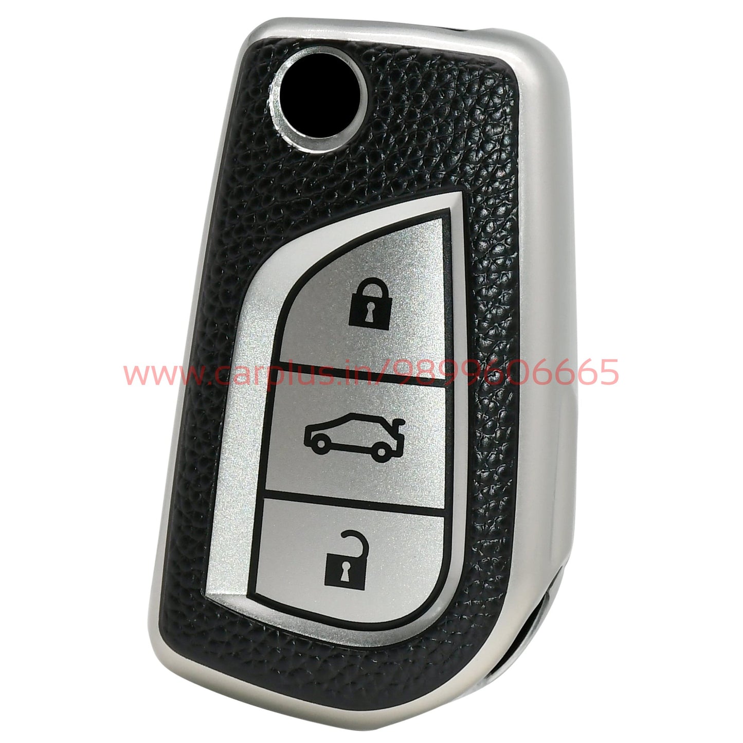 
                  
                    KMH TPU LKC for Toyota(TYT-C09H)-Silver-TPU LEATHER KEY COVER-KMH-CARPLUS
                  
                