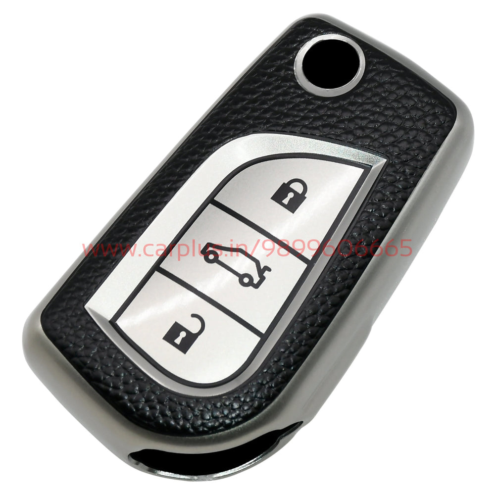 
                  
                    KMH TPU LKC for Toyota(TYT-C09H)-Silver-TPU LEATHER KEY COVER-KMH-CARPLUS
                  
                