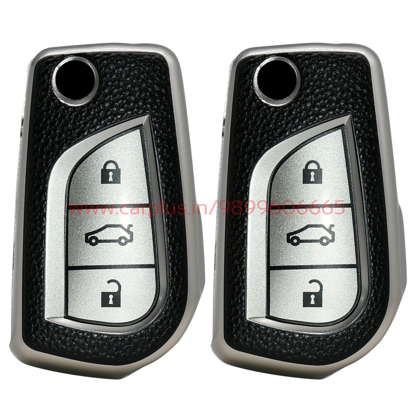 
                  
                    KMH TPU LKC for Toyota(TYT-C09H)-Silver-TPU LEATHER KEY COVER-KMH-CARPLUS
                  
                