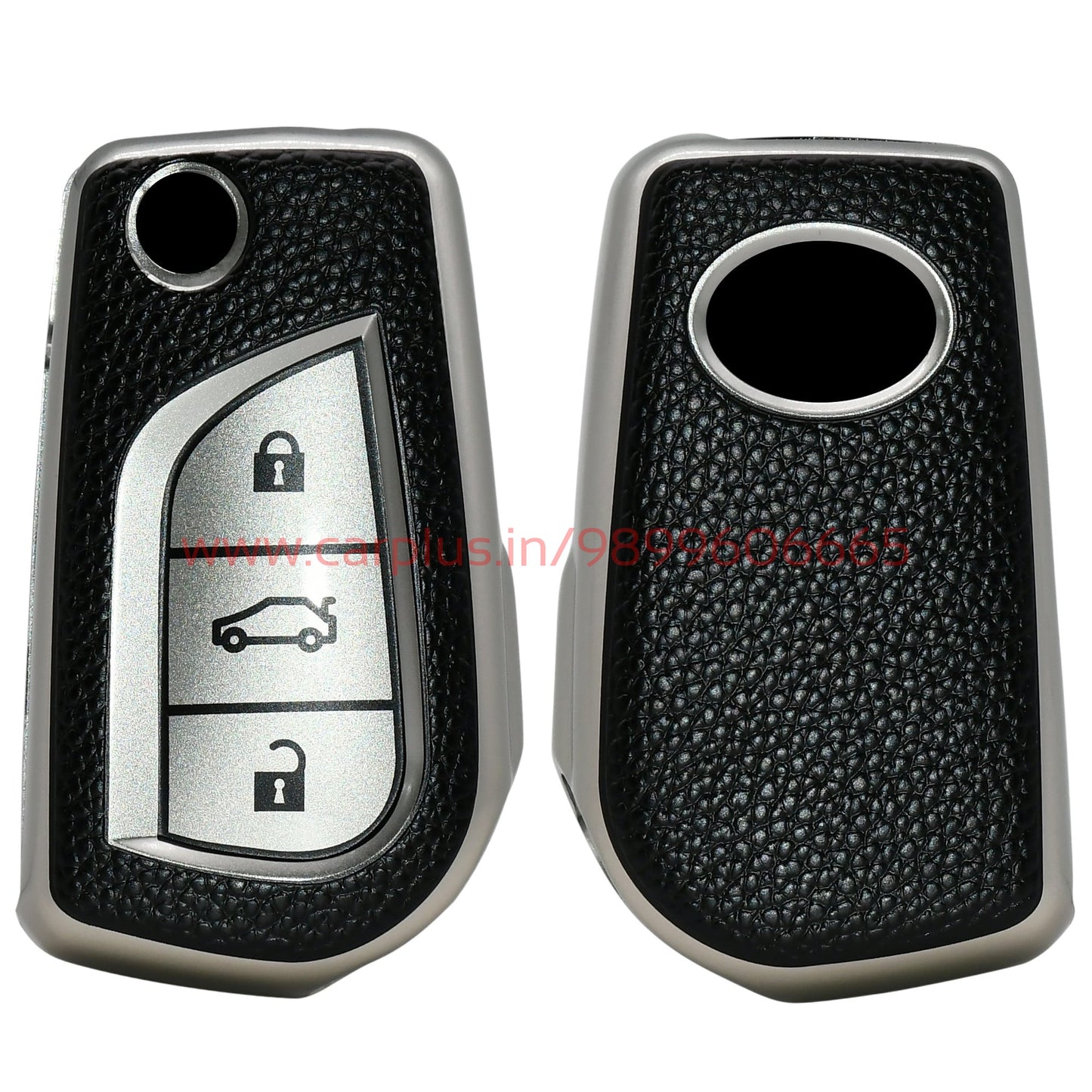 
                  
                    KMH TPU LKC for Toyota(TYT-C09H)-Silver-TPU LEATHER KEY COVER-KMH-CARPLUS
                  
                