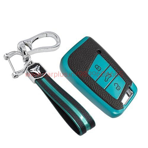 
                  
                    KMH TPU Leather Key Cover for Volkswagen (VW-D09H-L03)-TPU LEATHER KEY COVER-KMH-TPU KEY COVER-Green with Keychain-CARPLUS
                  
                