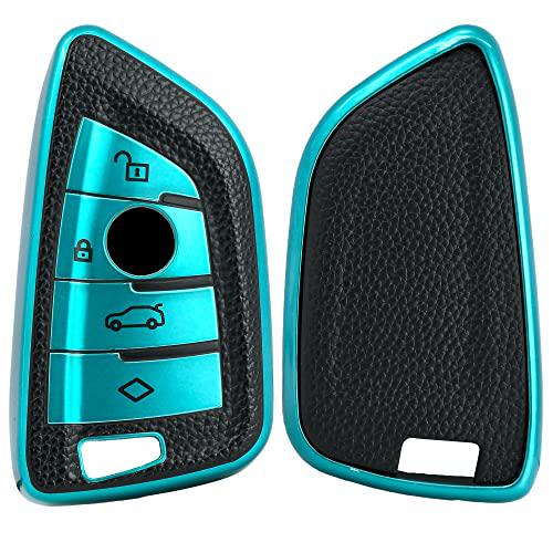 
                  
                    KMH - TPU Leather Pattern Key Cover Compatible for X1, X3, BMW X6, BMW X5, 5 Series, 6 Series, 7 Series 4 Button Smart Key (Pack of 2 | Red-Green)-TPU LEATHER KEY COVER-KMH-CARPLUS
                  
                