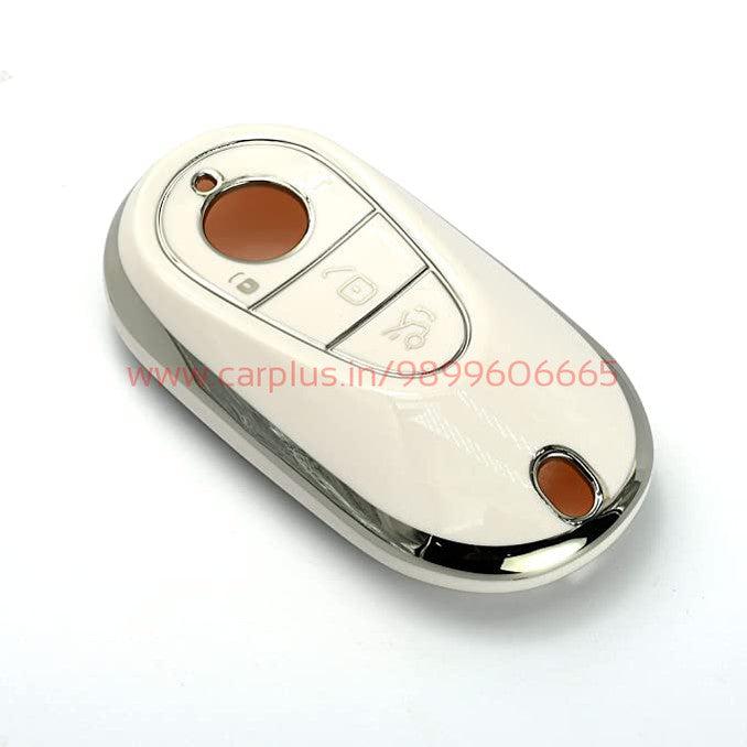 
                  
                    KMH - TPU Silver Car Key Cover Compatible for New Mercedes Benz S Class | E Class Smart Key Cover-TPU SILVER KEY COVER-KMH-KEY COVER-CARPLUS
                  
                