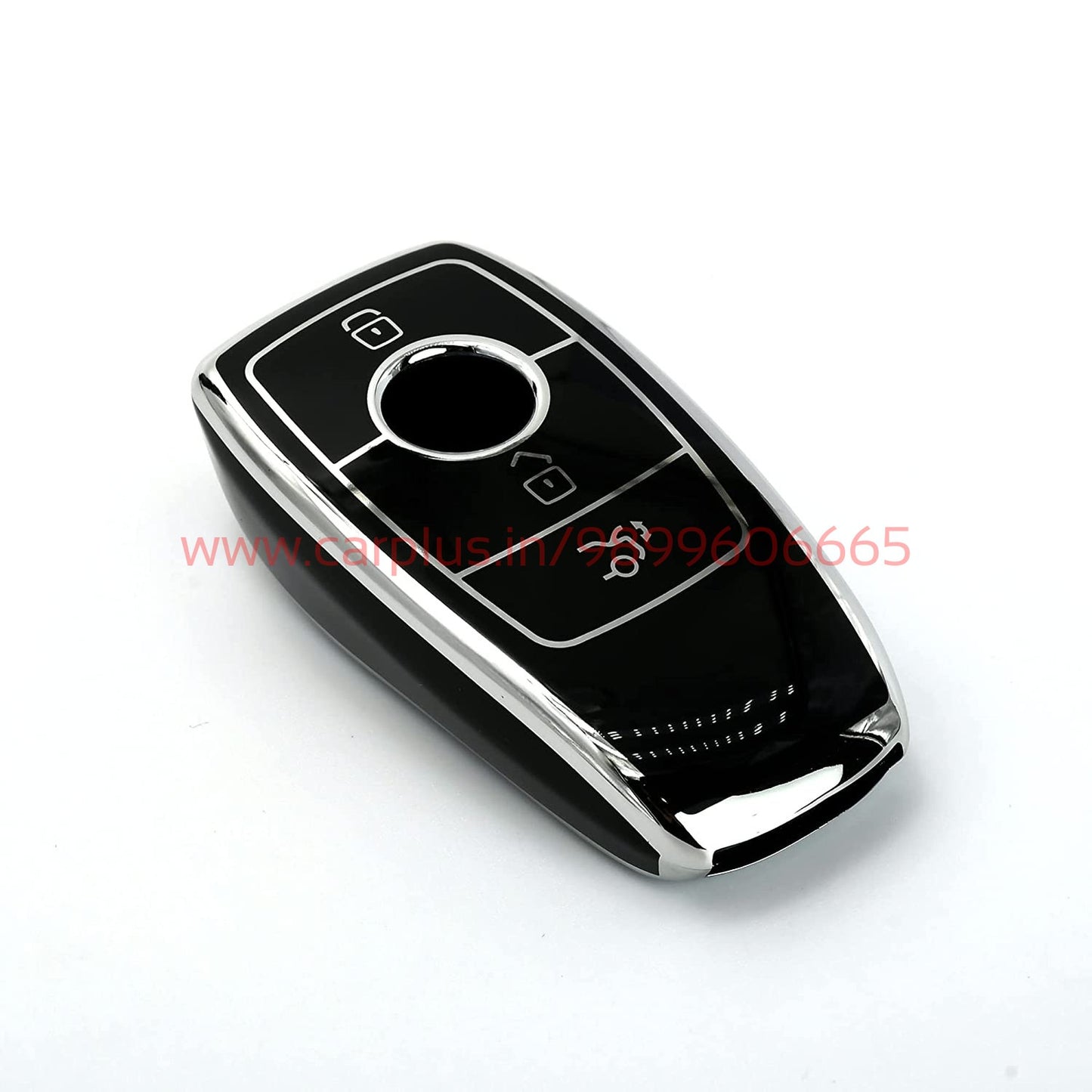
                  
                    KMH - TPU Silver Car Key Cover Compatible with Benz E Series and S Series Smart Key 3 Button-TPU SILVER KEY COVER-KMH-KEY COVER-CARPLUS
                  
                