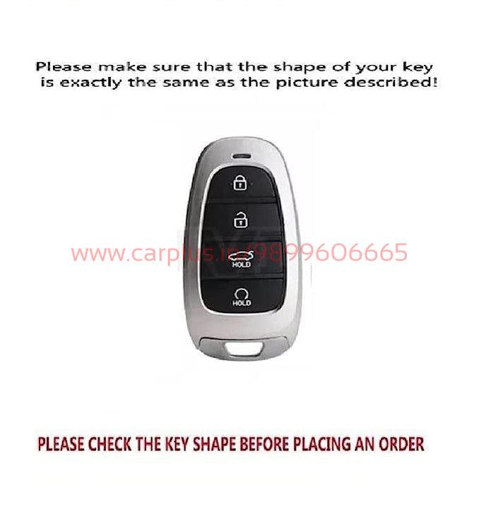 
                  
                    KMH - TPU Silver Car Key Cover Compatible with Hyundai Tucson 2022 4 Push Button Smart Key-TPU SILVER KEY COVER-KMH-KEY COVER-BLACK-CARPLUS
                  
                
