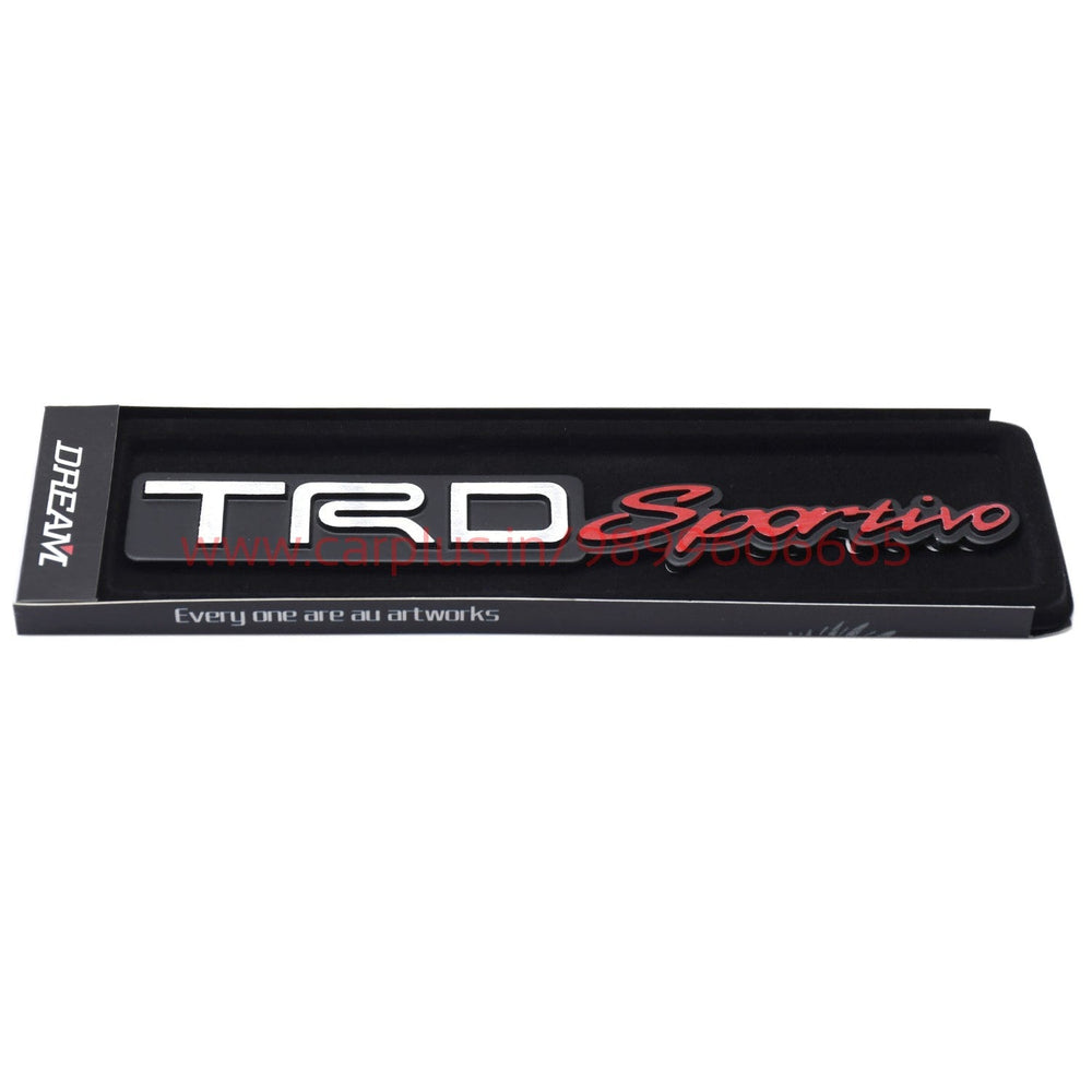 
                  
                    KMH TRD Sportivo Badge Black With Red-BADGES-KMH-BADGES-CARPLUS
                  
                