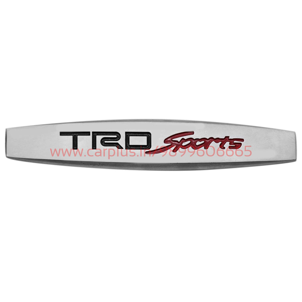 
                  
                    KMH TRD Sports Badge (Silver With Red)-BADGES-KMH-CARPLUS
                  
                