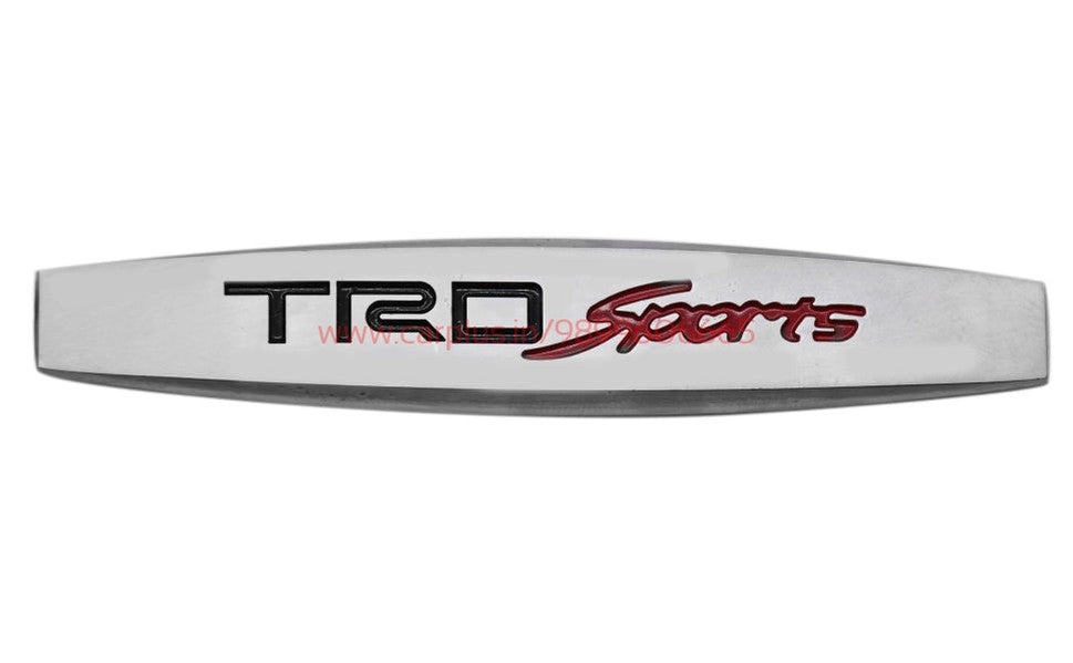 
                  
                    KMH TRD Sports Badge (Silver With Red)-BADGES-KMH-CARPLUS
                  
                