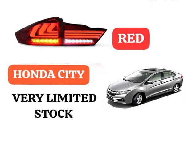 KMH Tail Lamp for Honda City-Red-AFTERMARKET TAIL LIGHT-KMH-CARPLUS