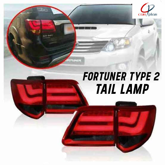 KMH Tail Lamp for Toyota Fortuner-BMW Style (Type-2)-AFTERMARKET TAIL LIGHT-KMH-CARPLUS