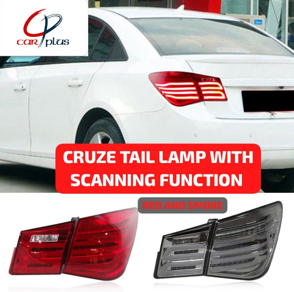 KMH Tail Lamp with Scanning function for Chervolet Cruze (Red)-AFTERMARKET TAIL LIGHT-KMH-CARPLUS