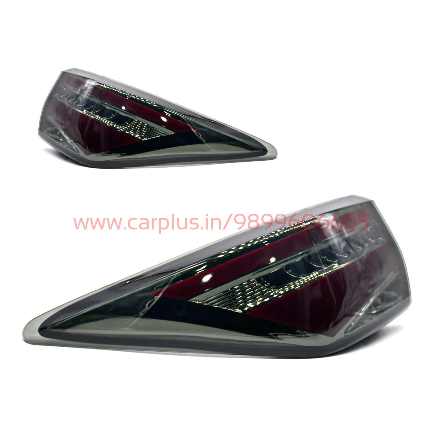 
                  
                    KMH Tail Lamps for Toyota Fortuner (2nd GEN, AUDI A7 Inspired)-AFTERMARKET TAIL LIGHT-KMH-TAILLAMP-SET OF 4 PCS-SMOKE-CARPLUS
                  
                