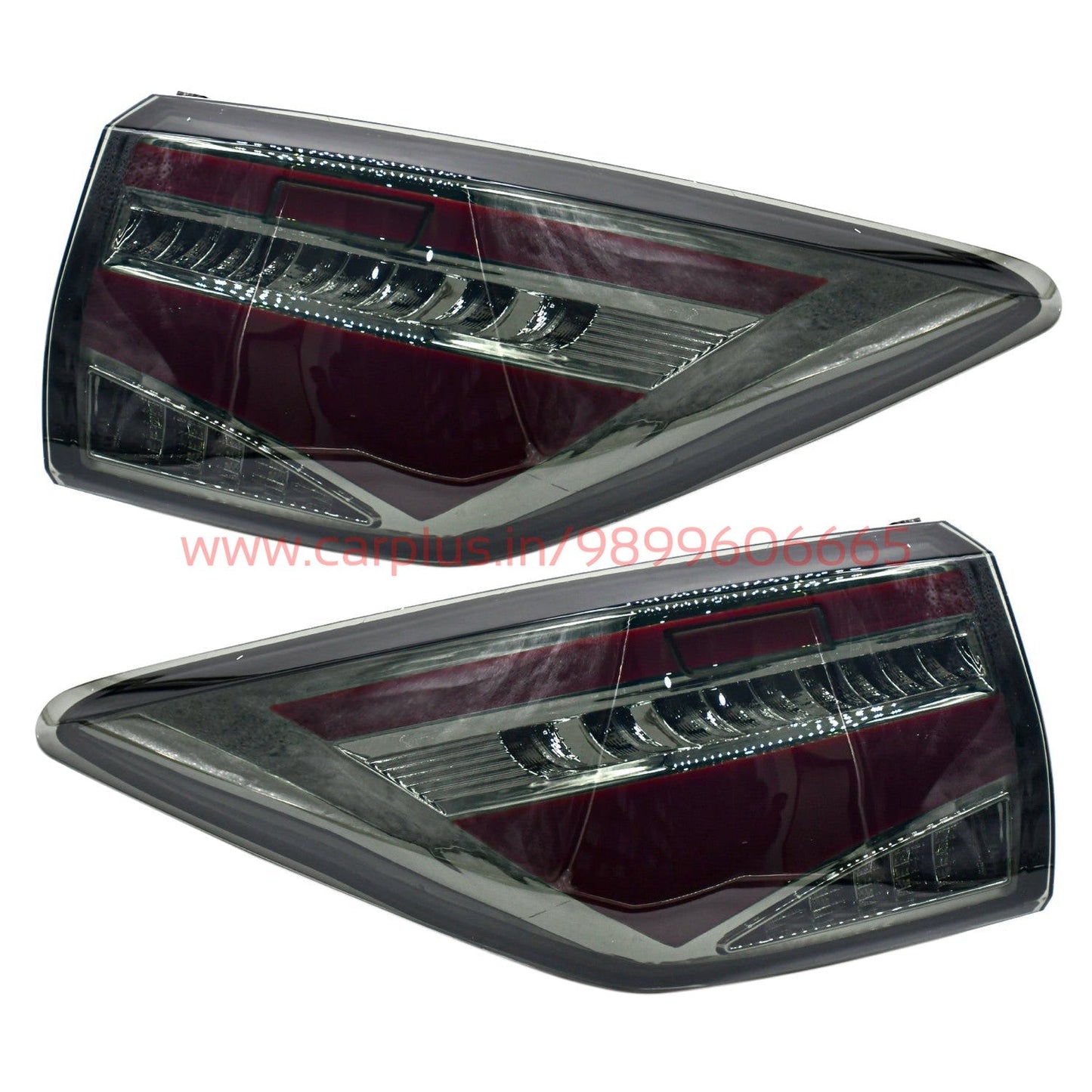 
                  
                    KMH Tail Lamps for Toyota Fortuner (2nd GEN, AUDI A7 Inspired)-AFTERMARKET TAIL LIGHT-KMH-TAILLAMP-SET OF 4 PCS-SMOKE-CARPLUS
                  
                