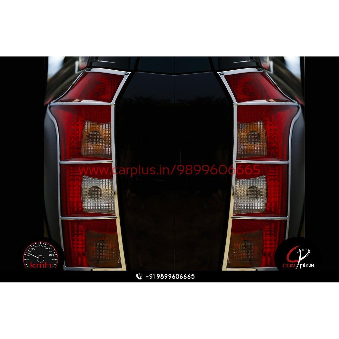 
                  
                    KMH Tail Light Cover Chrome for Mahindra XUV 500 (2014, Set of 2Pcs) CN LEAGUE EXTERIOR.
                  
                