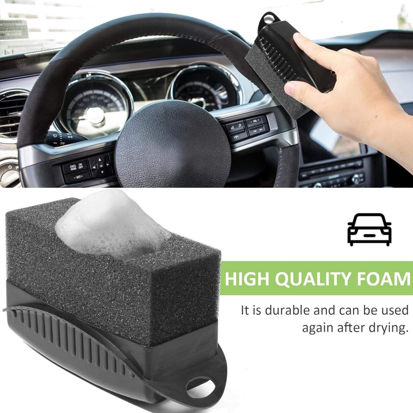 
                  
                    KMH Tire Dressing Applicator Sponge With Protection Cover-DETAILING PRODUCTS-KMH-Red-CARPLUS
                  
                