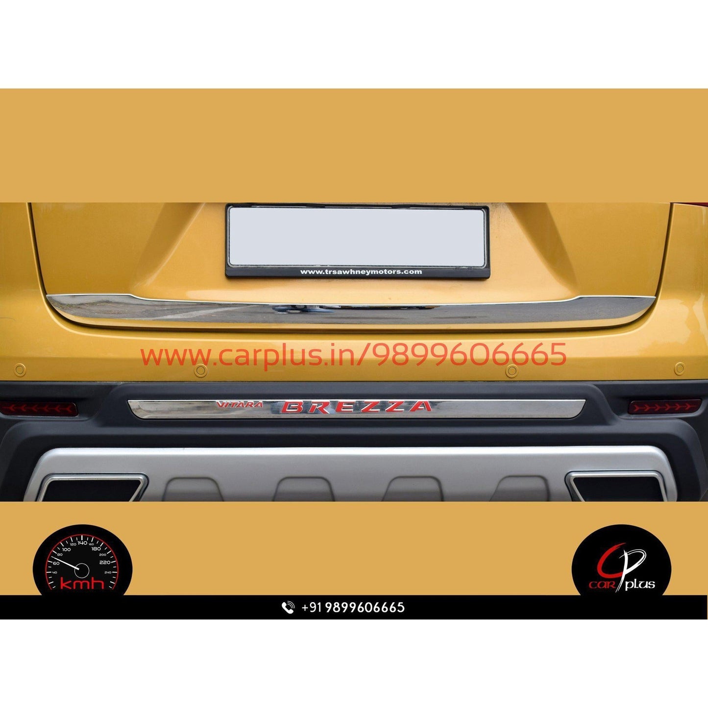 
                  
                    KMH Trunk Steamer Chrome for Maruti Suzuki Brezza (1Pc) CN LEAGUE EXTERIOR.
                  
                