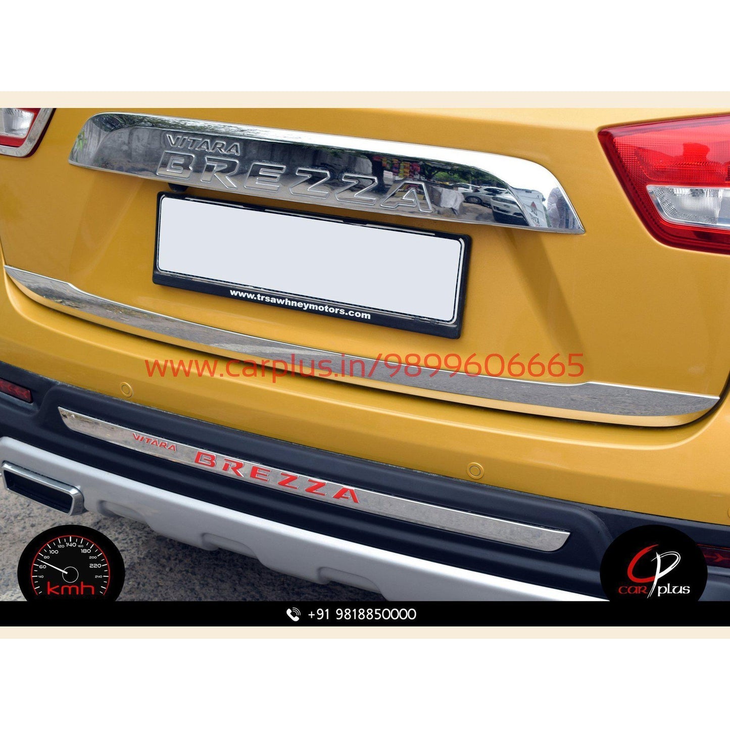 
                  
                    KMH Trunk Steamer Chrome for Maruti Suzuki Brezza (1Pc) CN LEAGUE EXTERIOR.
                  
                