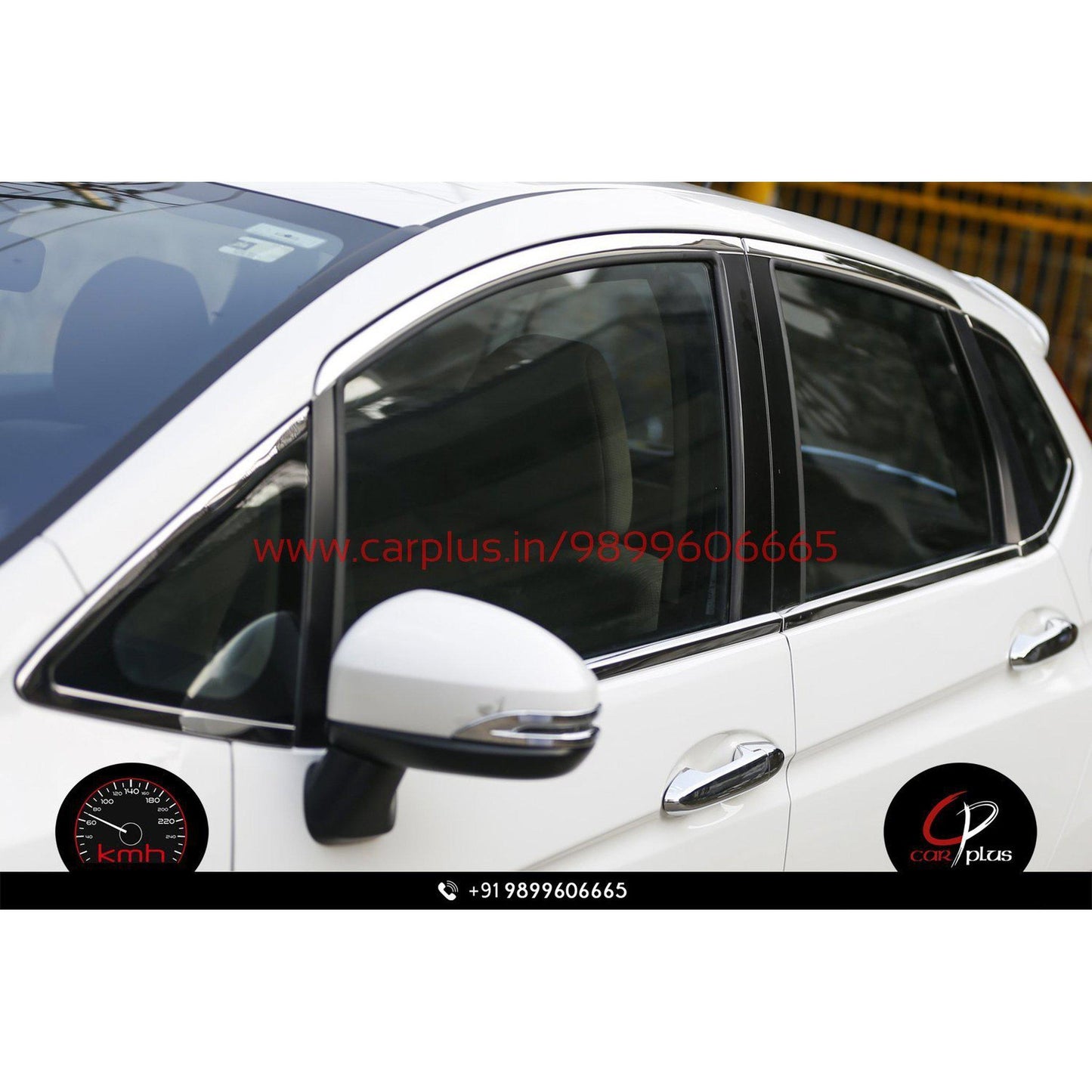 
                  
                    KMH Window Garnish Chrome For Honda Jazz (2015, Set of 16Pcs) CN LEAGUE EXTERIOR.
                  
                