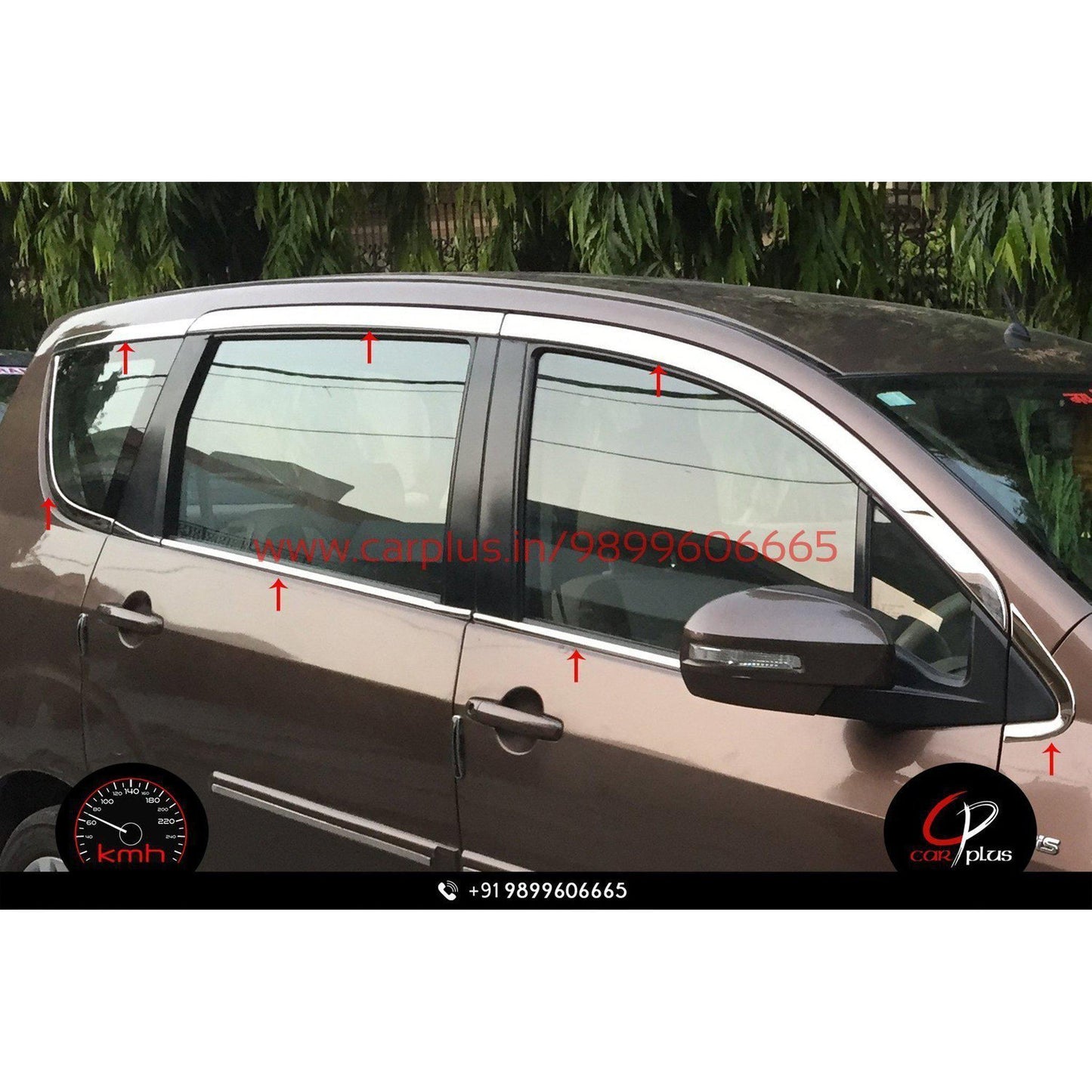 
                  
                    KMH Window Garnish Chrome For Maruti Suzuki Ertiga CN LEAGUE EXTERIOR.
                  
                