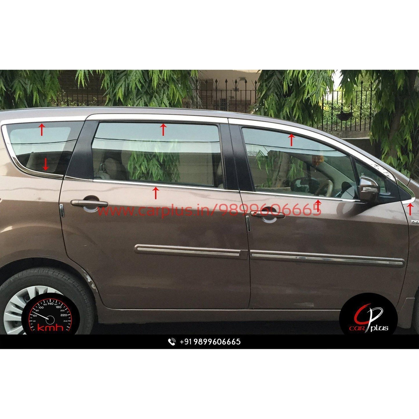 
                  
                    KMH Window Garnish Chrome For Maruti Suzuki Ertiga CN LEAGUE EXTERIOR.
                  
                
