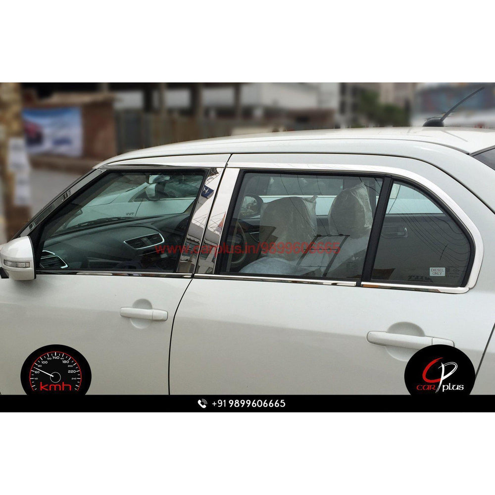 
                  
                    KMH Window Garnish Chrome for Maruti Suzuki Dzire (2017) CN LEAGUE EXTERIOR.
                  
                