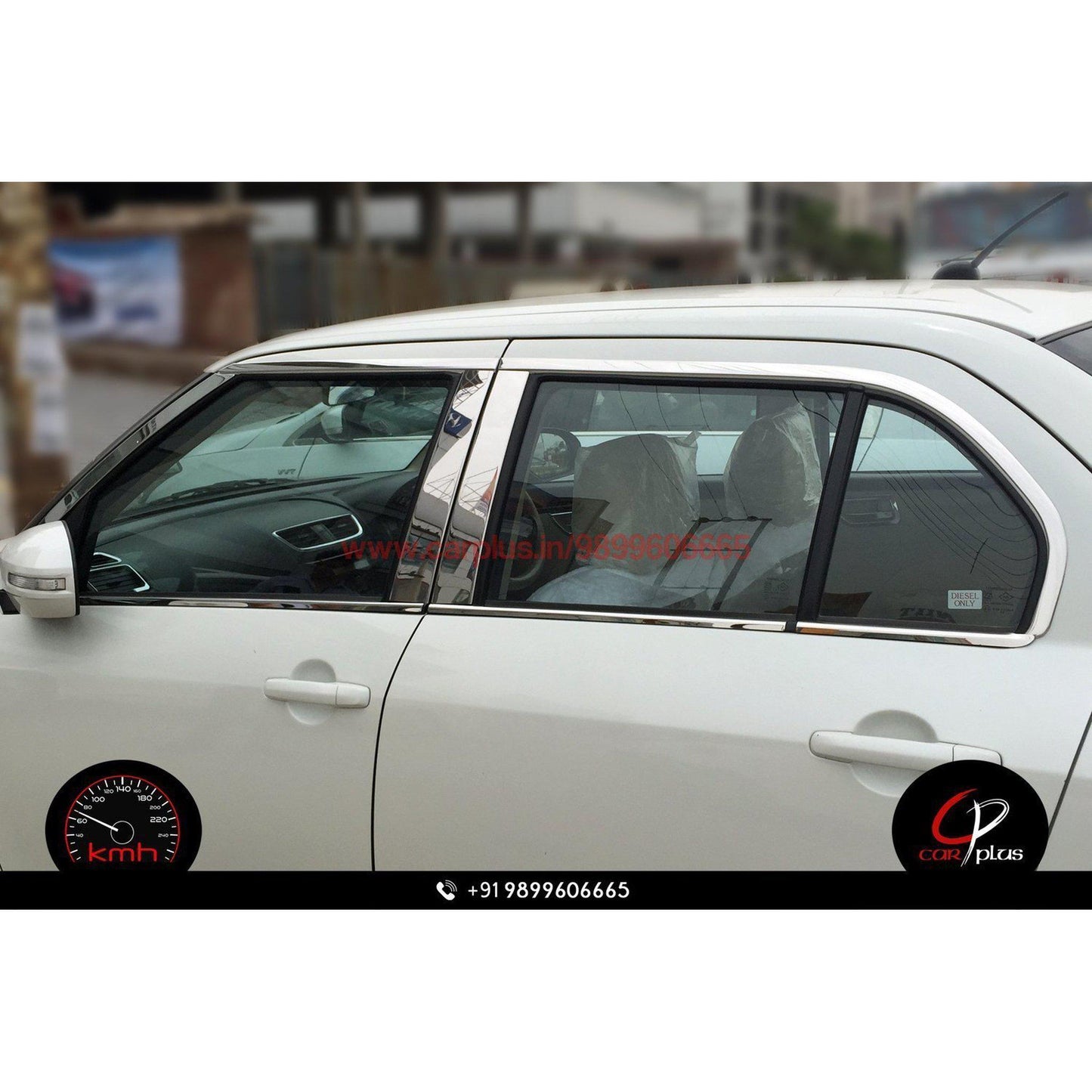 
                  
                    KMH Window Garnish Chrome for Maruti Suzuki Dzire (2017) CN LEAGUE EXTERIOR.
                  
                