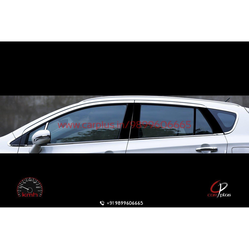 KMH Window Garnish Chrome for Maruti Suzuki SCross (Set of 16) CN LEAGUE EXTERIOR.