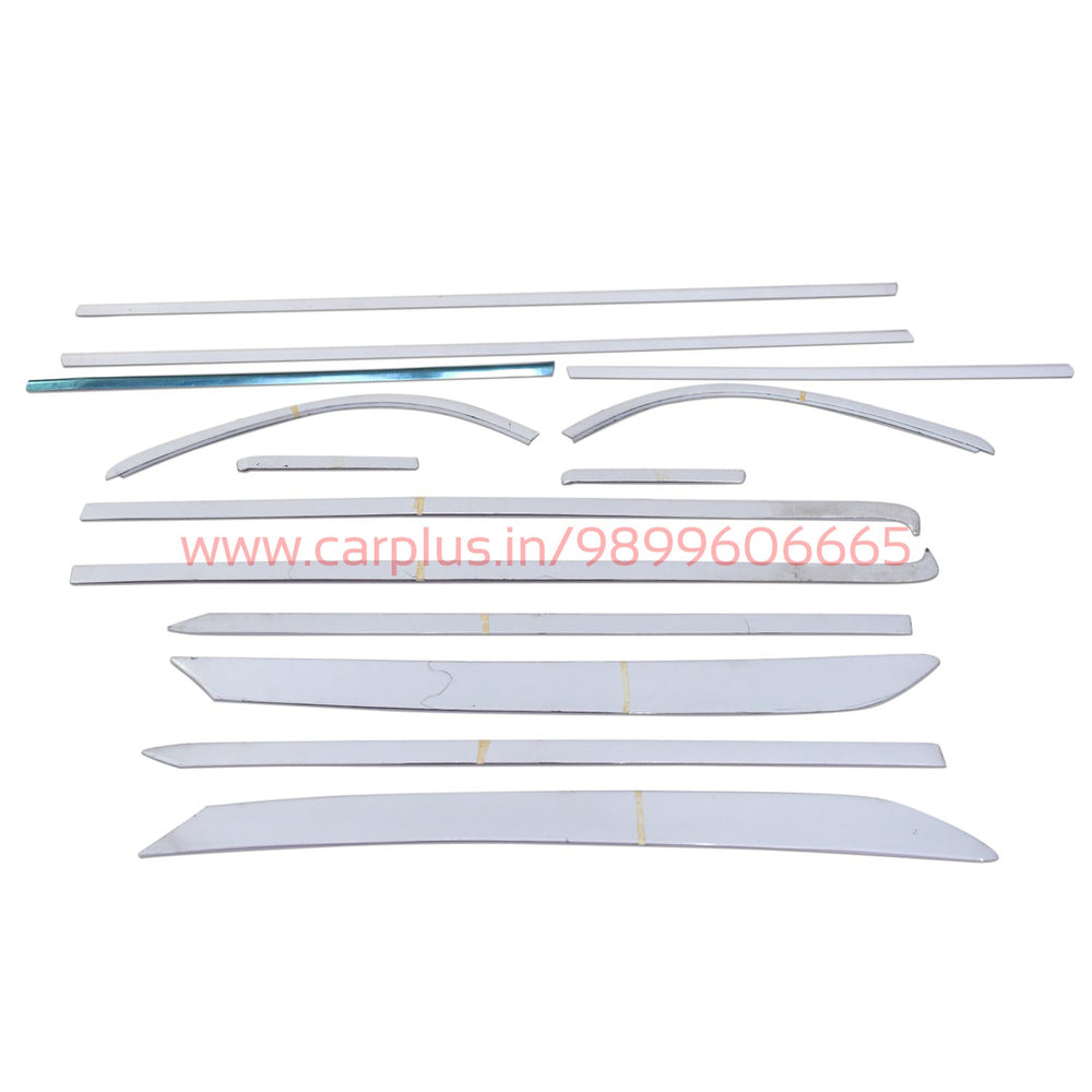 KMH Window Garnish for Swift 2012 Set of 14 Pcs (Chrome)-EXTERIOR-KMH-CARPLUS