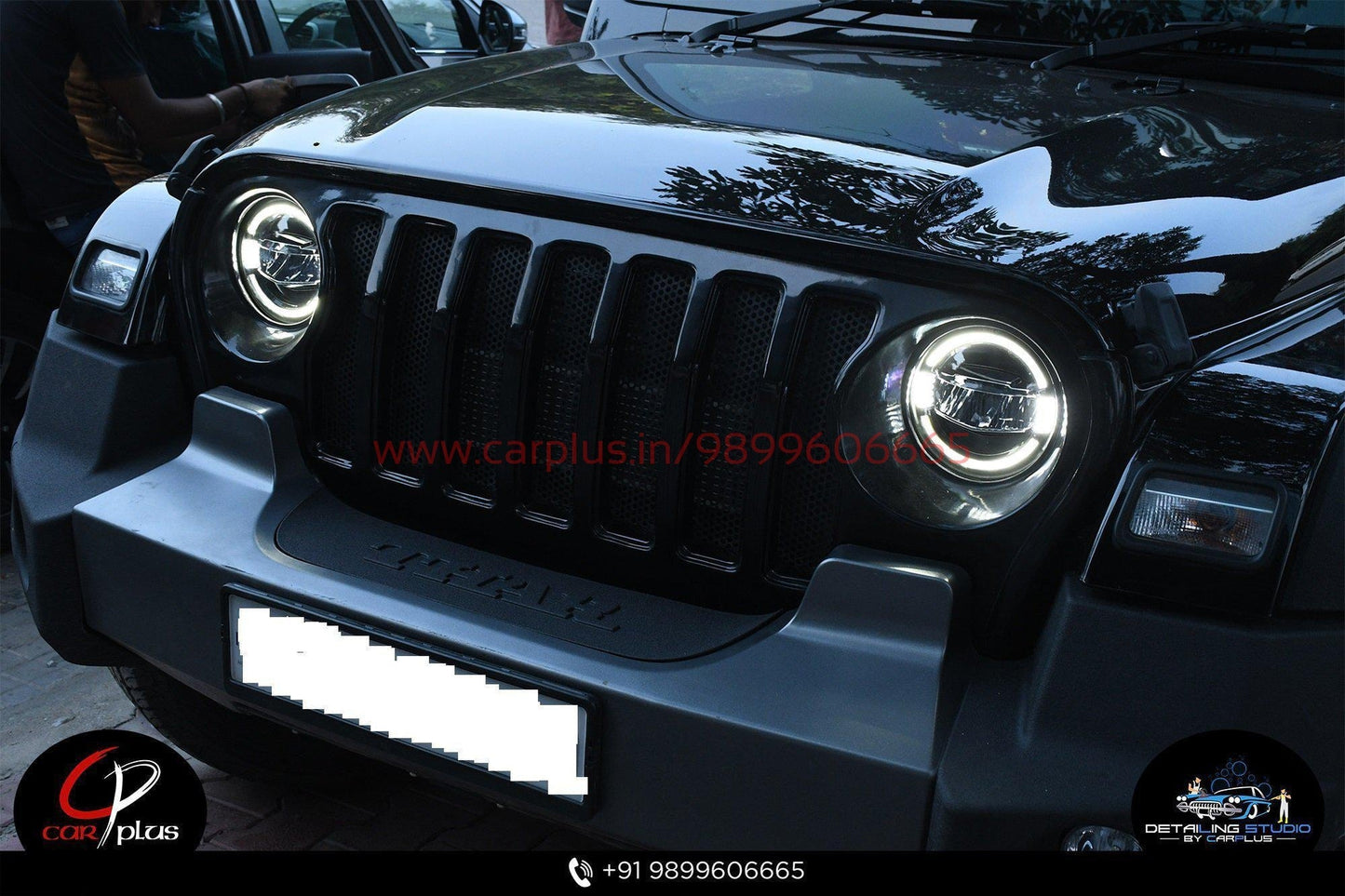
                  
                    KMH Wrangler Design Head Light for Mahindra Thar (2nd GEN)-AFTERMARKET HEADLAMP-KMH-AFTERMARKET HEADLAMP-CARPLUS
                  
                