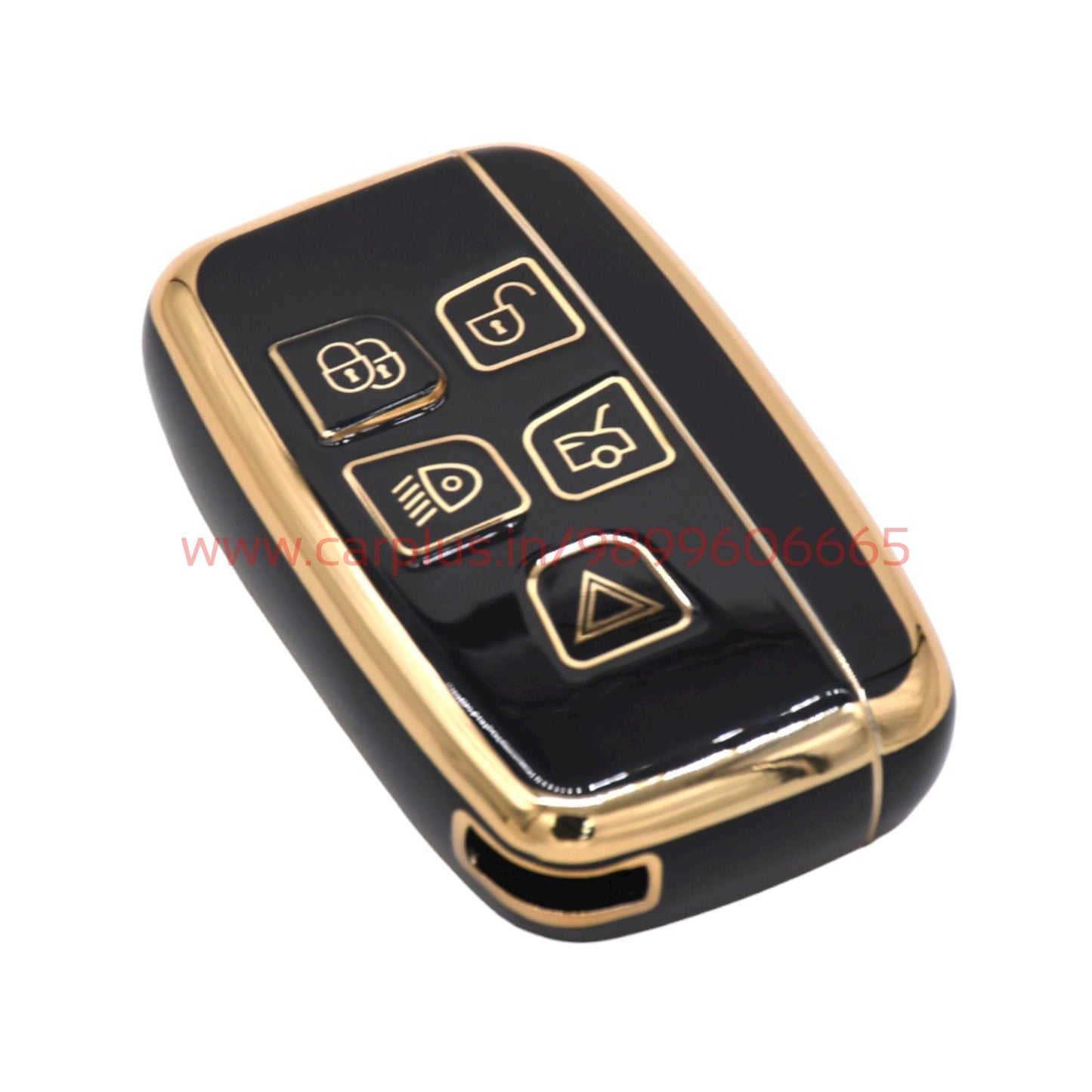 
                  
                    Kmh TPU Gold Key Cover For Landrover D1 (KC-209)-KEY COVER - TPU GOLD-KMH-PACK OF 1-BLACK-CARPLUS
                  
                