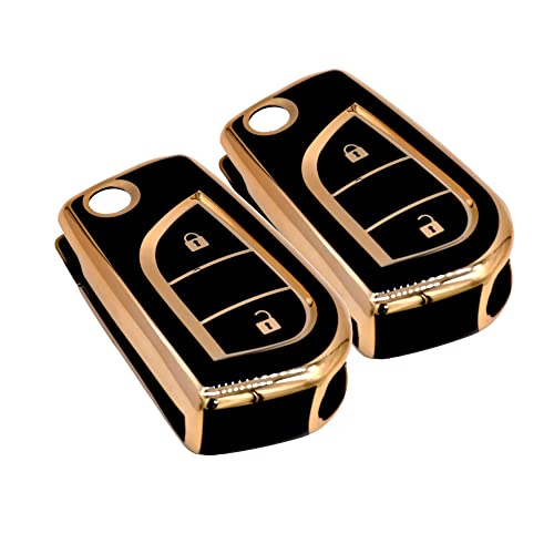 
                  
                    Kmh TPU Gold Key Cover For Toyota D4 (KC-207)-KEY COVER - TPU GOLD-KMH-PACK OF 1-RED-CARPLUS
                  
                
