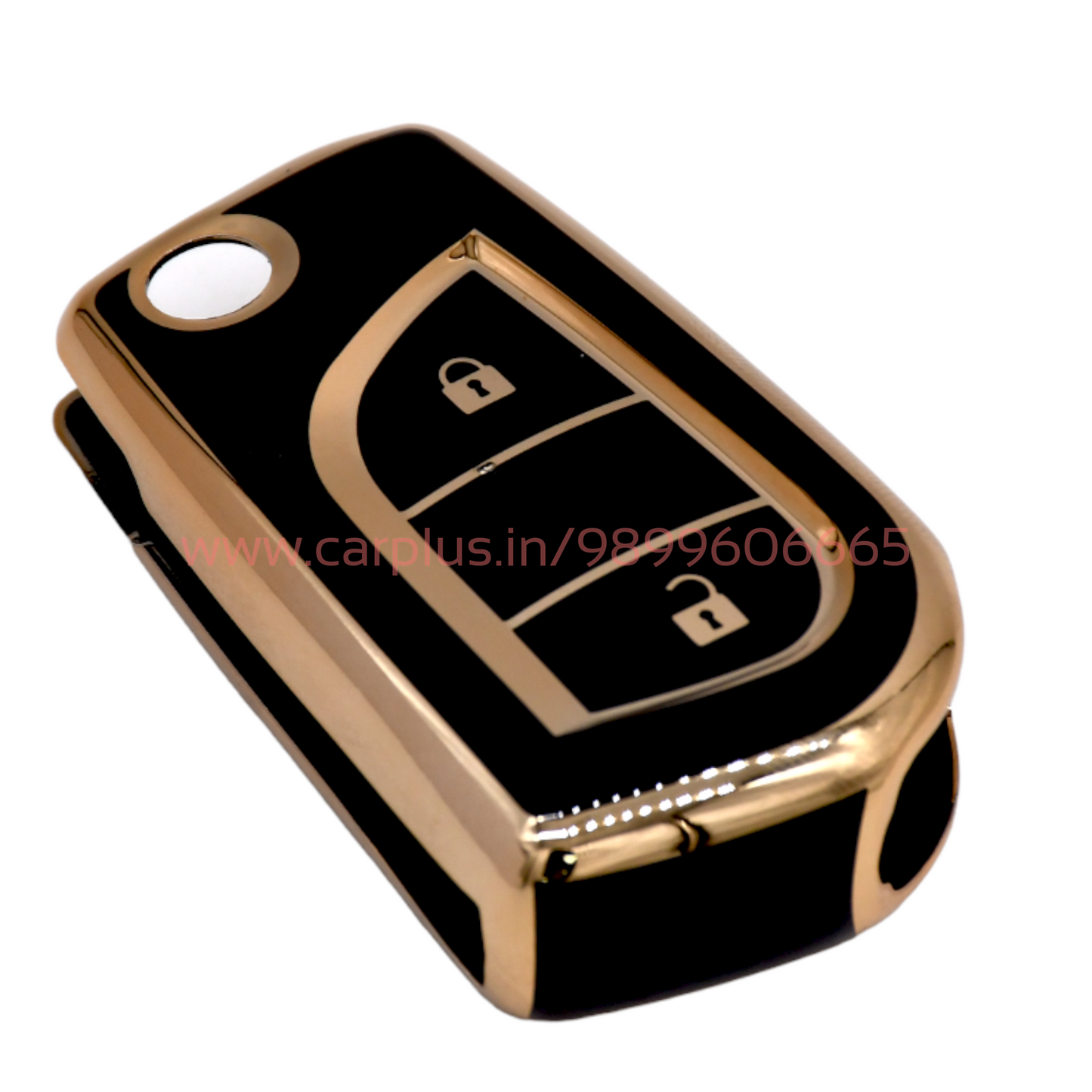 
                  
                    Kmh TPU Gold Key Cover For Toyota D4 (KC-207)-KEY COVER - TPU GOLD-KMH-PACK OF 1-RED-CARPLUS
                  
                