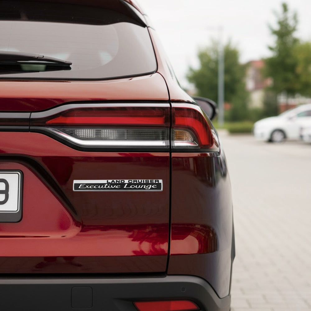 
                  
                    LAND CRUISER EXECUTIVE LOUNGE Emblem 3D Badge Silver & Black-BADGES-CARPLUS-CARPLUS
                  
                