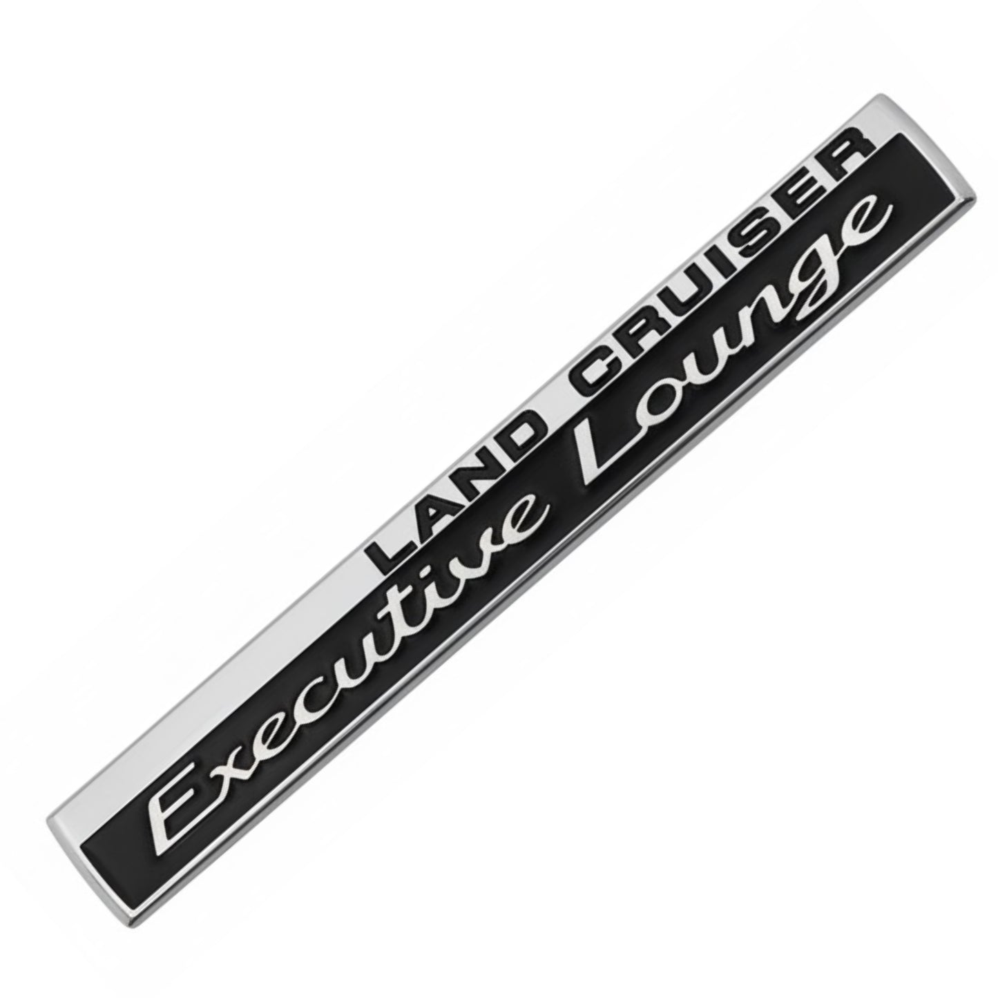 
                  
                    LAND CRUISER EXECUTIVE LOUNGE Emblem 3D Badge Silver & Black-BADGES-CARPLUS-CARPLUS
                  
                