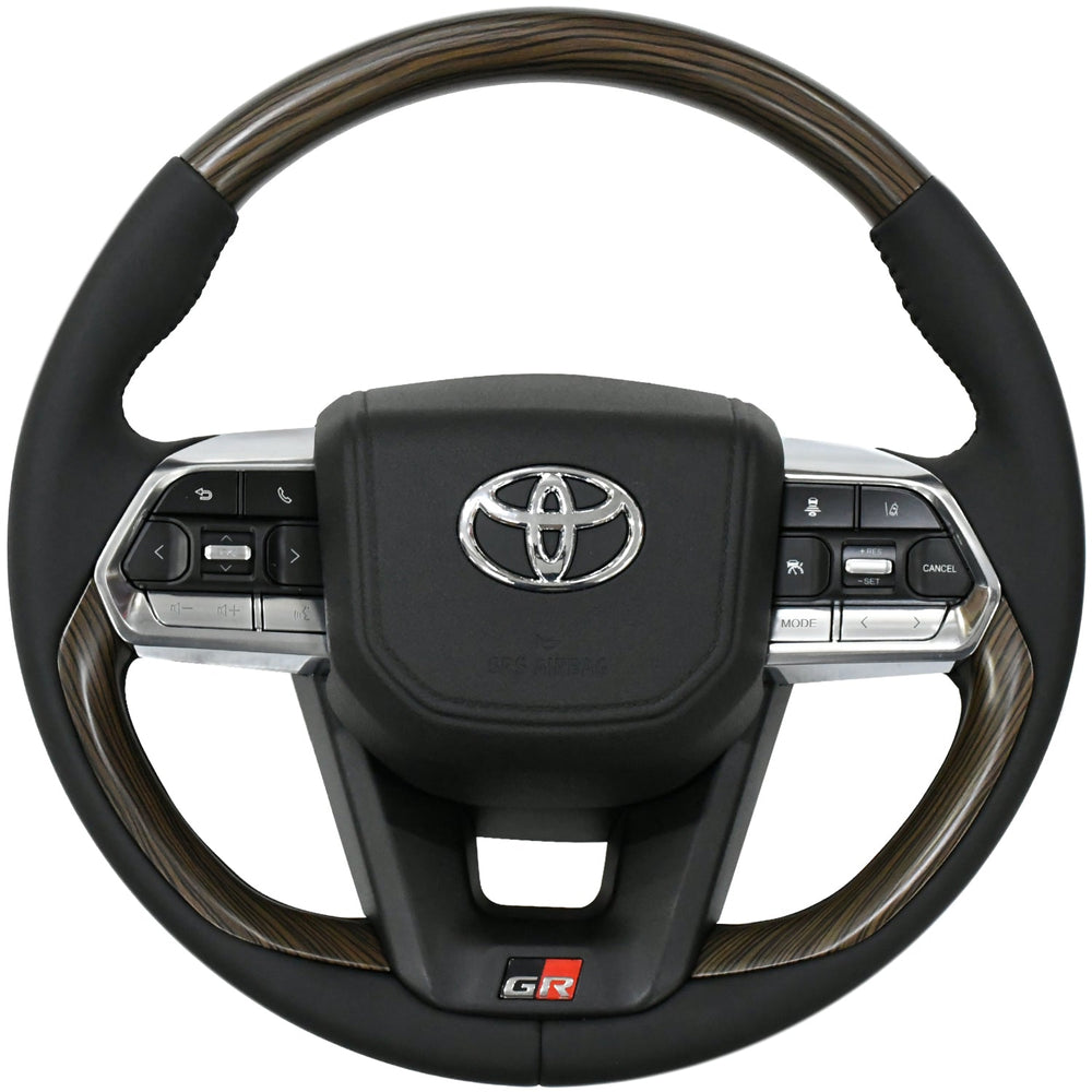 LC300 Wooden Steering Wheel-CARPLUS-CARPLUS