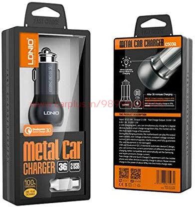 
                  
                    LDNIO Metal Car Charger 2 USB - C503Q-CHARGER-LDNIO-CARPLUS
                  
                