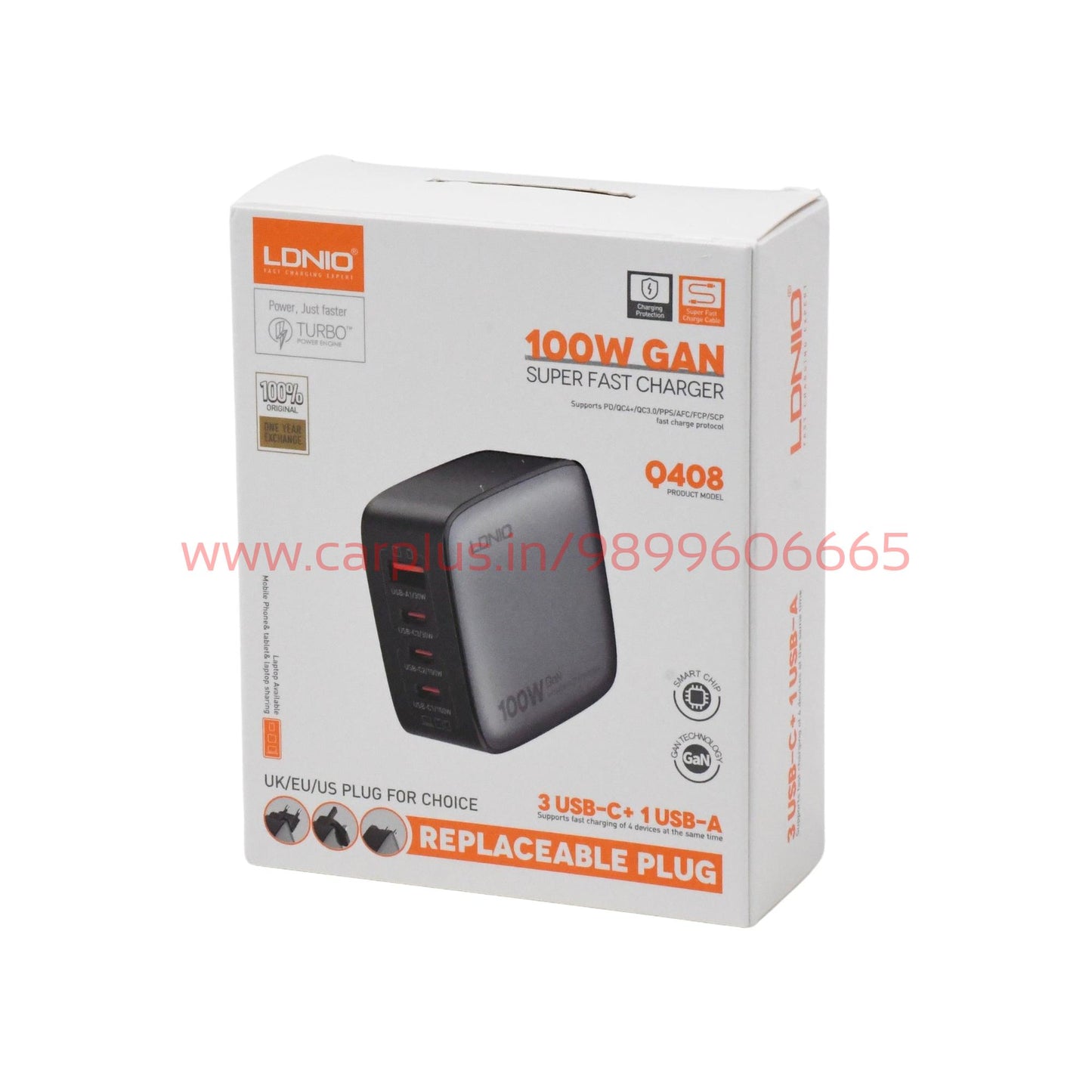 
                  
                    LDNIO Q408 100W GAN Super Fast Charger-CHARGER-LDNIO-CARPLUS
                  
                
