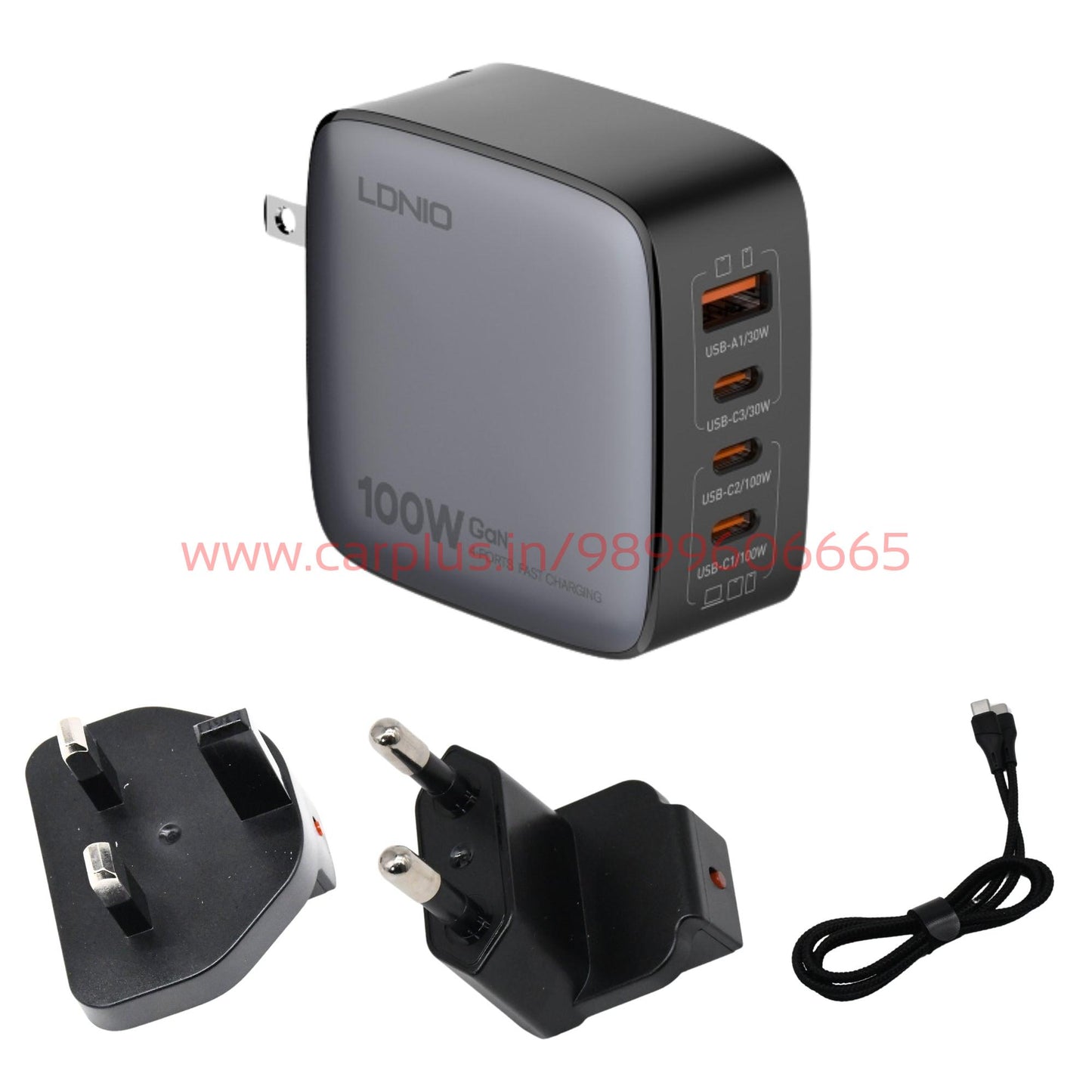 
                  
                    LDNIO Q408 100W GAN Super Fast Charger-CHARGER-LDNIO-CARPLUS
                  
                