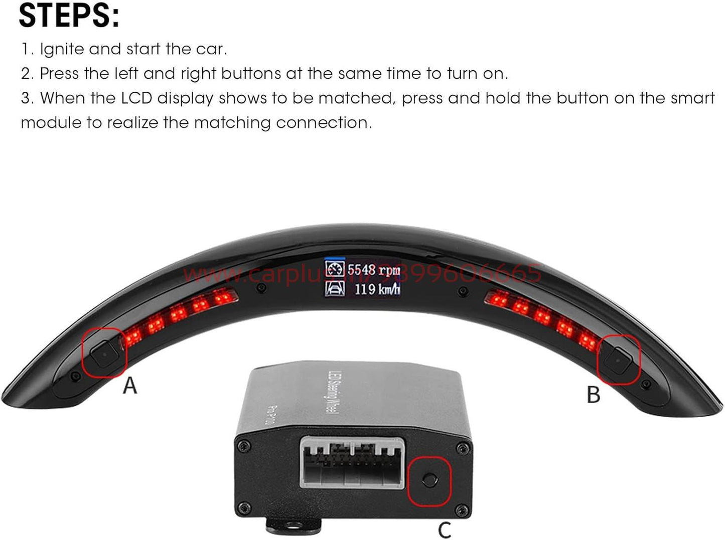 
                  
                    Bmw F10 M5 LED STEERING WHEEL-CARPLUS-CARPLUS
                  
                